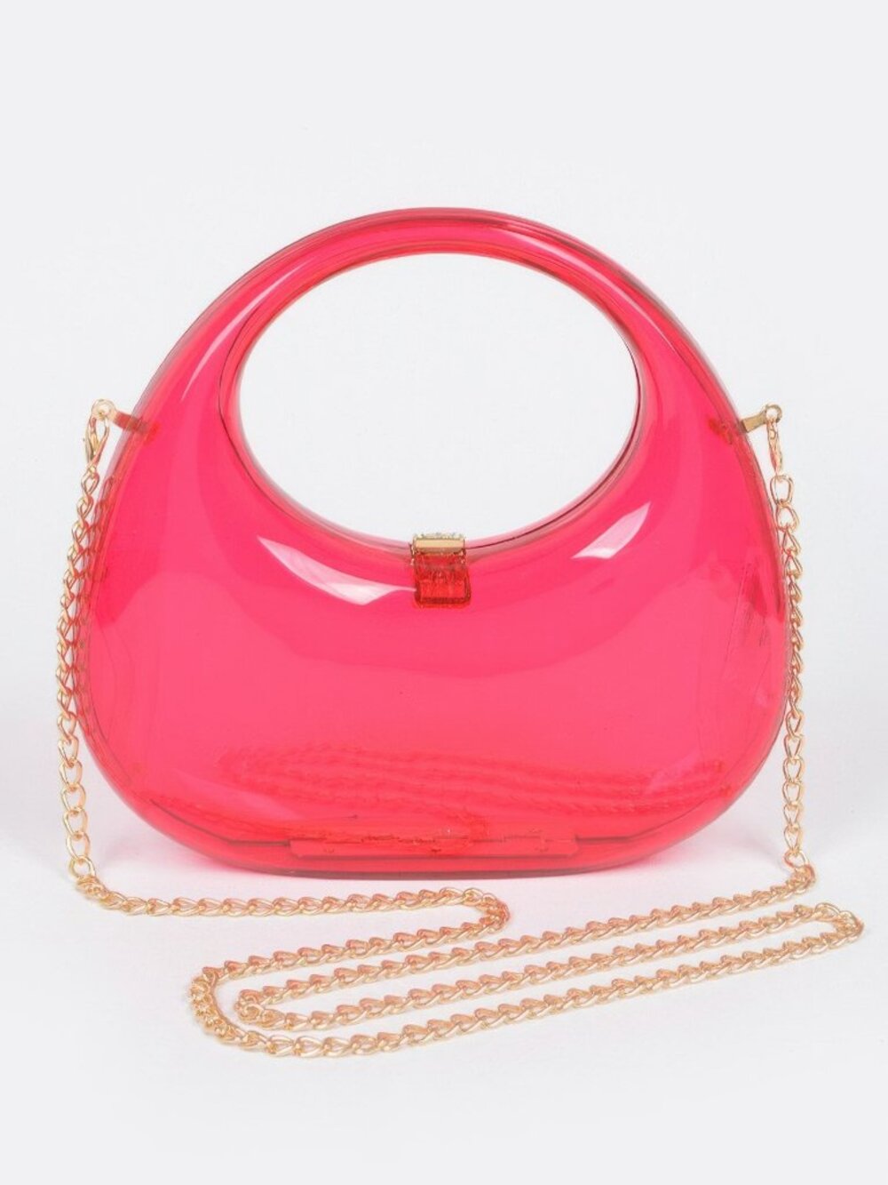 Transparent Acrylic Clutch